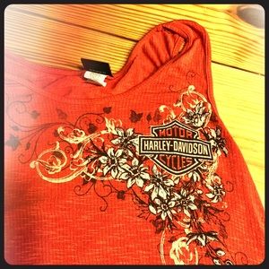 Worn twice Harley Davidson Tank